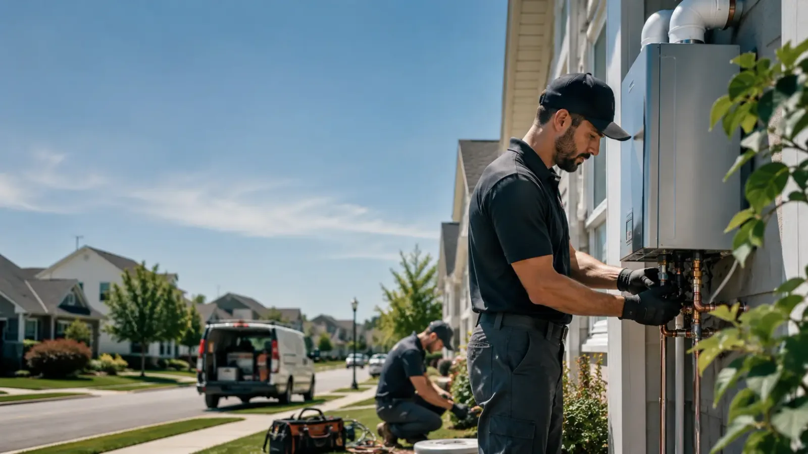 Tankless Water Heater Installation in Saint Johns, OH